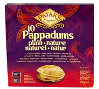 Patak's pappadum naturel 100 g