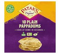 Patak's Patak's Cook to Eat Pappadums simples, 100 g