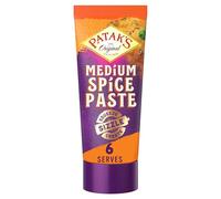 Patak's Pâte à épices moyenne 135 g | Authentique pâte à épices de cuisine au curry indien | Pour 8 personnes