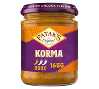 PATAK'S - Pâte de Curry Korma Onctueuse et Épicée, Parfaite pour Recettes Indiennes (Pot 165g) - Lot de 3 - vendu par Lot