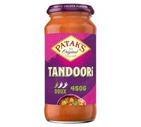 PATAK'S - Sauce curry Tandoori | Savoureux mélange d'épices | Idéale pour vos plats chauds | le pot de 450g | LOT DE 4