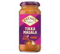 PATAKS - Sauce Tikka Masala onctueuse aux épices authentiques, saveur intense (Pot 450g) - Le lot de 4