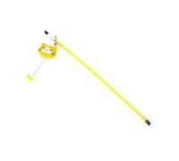 Patapalooza Baguette Teaser avec Herbe à Chat et Cloche, idéale pour stimuler Le Jeu et l'activité des Animaux félins.