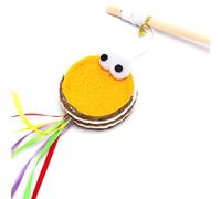 Patapalooza Baguette Teaser d'herbe à Chat : Jouet interactif, Attrayant, résistant ; idéal pour stimuler Le Jeu et l'exercice des Chats.