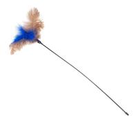 Patapalooza Baguette Teaser pour Chats avec Plumes, Longue et Flexible, idéale pour stimuler Le Jeu et l'exercice chez Les félins.