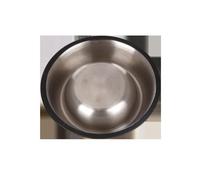 Patapalooza Bol en Acier Inoxydable antidérapant, Facile à Nettoyer, résistant et Durable, idéal pour l'alimentation et l'eau des Animaux de Compagnie.