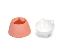 Patapalooza Bol surélevé pour Chats : Design Ergonomique, matériau résistant, antidérapant, idéal pour améliorer la Posture et faciliter l'alimentation.