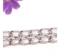 Patapalooza Collier chaîne métallique Durable avec Grands maillons, idéal pour Animaux de Compagnie et Accessoires de Mode.