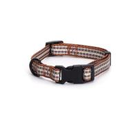 Patapalooza Collier réfléchissant en Imitation Nylon, résistant et réglable, idéal pour Les promenades Nocturnes et améliorer la visibilité des Animaux.