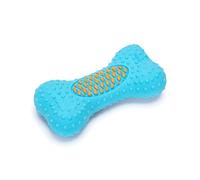 Patapalooza Jouet en Latex Multicolore en Forme d'os, résistant et Flexible, idéal pour mâcher et Jouer, favorise Le Plaisir et soulage Le Stress.