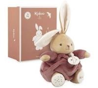 Patapouf le lapin bordeaux musical Beige G