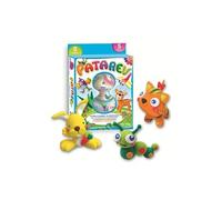 PATAREV - BLISTER - 5 POTS 18 G, Bleu/Jaune/Rouge/Blanc/Vert