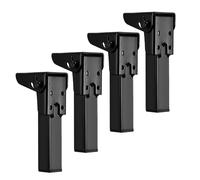 Patas De Mesa Plegables - Patas De Mesa Plegables Resistentes | 4 Piezas Des Herrajes Para Muebles | Patass Metalicas Paraa Mesas Des Centro Paraa Aficionados Al Bricolaje, Apartamentos, Salas Dee Est