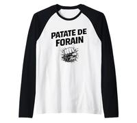Patate de forain - Humour Expression française Manche Raglan