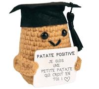 Patate Studieuse© | Idee Motivation Etudiant | Cadeau Original Eleve | Focus Ecole Bac Examen | Fete Diplome Etude | Enfant Fille Garcon Ado | Deco Chambre Bureau Classe KOT | Coach Prof Motivation