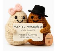 Patates Amoureuses© | Cadeau Romantique | Elle & Lui | Idee Couple | Saint-Valentin Anniversaire Mariage Noces | I Love You | Souvenir Relation | Homme Mari Femme Fiance | Fete Cœur | Surprise Amour
