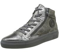 Pataugas Yoanna/Ms F4B, Sneakers Hautes Femme, Argent, 38 EU