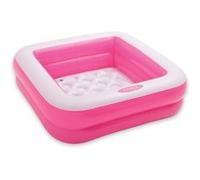 Pataugeoire gonflable carrée INTEX Rose G