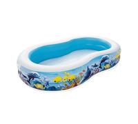 Pataugeoire gonflable pour enfants Bestway Multicouleur 262 x 157 x 46 cm