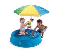 Step2 Play and Shade pataugeoire avec Parasol et des Accessoires pour Enfants | Jouet Enfant à Eau pour le jardin