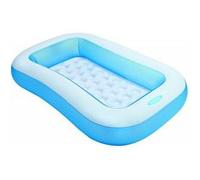 Intex Pools Pataugeoire rectangulaire gonflable 57403 Baby Pool 166x100x28 cm Blanc/Bleu