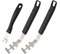 PATB-2 Poignées de Gril et 1 Levier de Gril, Accessoires pour Barbecue et Fumoir, Leve Grille Barbecue, Divers Plateaux de Barbecue et Grilles pour Les Grilles de Jardin