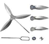 PATB-2 Set Weber 7444 22-1/2-Inch Kit de Nettoyage One Touch pour Weber 7444 Grill à Charbon de Bois/Grill Bouilloire Pièces de Rechange