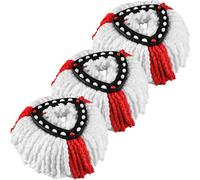 PATB-3 Pièces Serpillère Balai Microfibre Compatible avec Vileda Turbo 2 en 1 EasyWring &Clean Tête de Nettoyage Nettoyage Epaissi