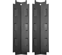 PATB-37cm Diffuseur Barbecue, 2PCS Diffuseurs de Chaleur pour Grill, Plaque Chaleur Barbecue Universelle Pièces de Rechange, pour Barbecue en Acier en Porcelaine pour Bouclier Thermique