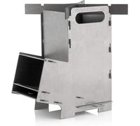 PATB-BBQ-Toro Four fusée #5 Rocket Stove Système d'emboîtement en acier massif de 2 mm d'épaisseur Four pour griller en plein air, terrasse, jardin, camping pour Dutch Oven, poêles à griller