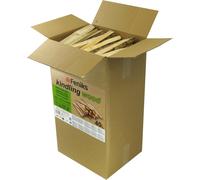 PATB-Bois d'allumage 40 litres (environ 10 à 11 kg) ¿ Bois sec pour cheminée et barbecue (longueur env. 25 cm)