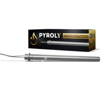 PATB-Bougie d'allumage pour poêle à granulé compatible PALAZZETTI/MCZ/SUPRA/JOTUL (170/160mm - Ø12,5mm - 350 W - bride) Qualité supérieure avec connecteurs