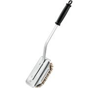 PATB-Brosse de Nettoyage pour Barbecue SlideX - avec Manche Long et Manche en Plastique - Poils interchangeables - Laiton - Longueur : 47,5 cm - Largeur : 8,4 cm - Hauteur : 8,5 cm