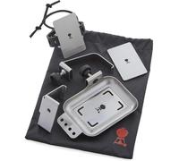 PATB-Connect Smart Grilling Hub Thermomètre, kit de montage en 6 pièces - Support pour Connect, compatible avec tous les modèles Kettle, Smoker, Spirit, Genesis et Summit - Argent (3255)