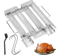 PATB-Générateur De Fumée Froide, Serpentin Fumoir à Froid Pour Fumoir Viande et Poissons, en Acier Inoxydable Convient le Fumage à Froid Dans les Fumoirs, Barbecues, Fumeurs, Grils, Etc.