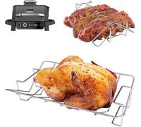 PATB-Grille Ailettes pour Ninja Woodfire OG900 OG800 Série V Rack, Accessoires pour Barbecue Compatible avec Ninja Barbecue Électrique et Fumoir OG850EU, OG901EU