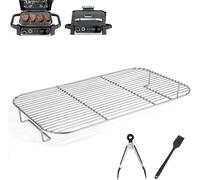 PATB-Grille de cuisson en acier inoxydable pour barbecue ninja Woodfire OG701EU pour fumer de grands morceaux de viande, grille Ninja Woodfire compatible avec le barbecue électrique Ninja Woodfire OG