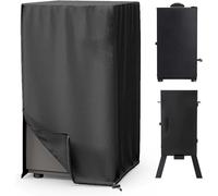 PATB-Housse Fumoir Viande et Poisson Intérieur, Housse Fumoir Barbecue Gaz Table, Housse Barbecues et Fumoirs,Tissu Oxford 420D, Housse Imperméable, RéSistante Aux UV (55X63X90cm)