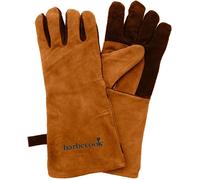 PATB-Lot de 2 gants de barbecue résistants à la chaleur - En cuir