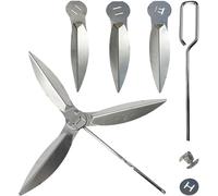 PATB-Lot de 2 kits de système de nettoyage One Touch pour barbecue Weber 7444, 57 cm, compatible avec les pièces de barbecue Weber 7444