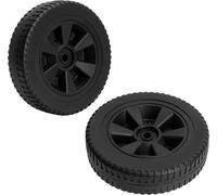 PATB-Lot de 2 roues directionnelles de 7 pouces - Roues moulées par soufflage de 7 pouces - Accessoires de barbecue - Roues de four - Pièces de rechange - D y n a G l o, 70-05-104 DGF493BNP