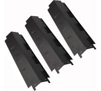 PATB-Lot de 3 cache-brûleurs de 37 cm - Accessoires pour barbecue à gaz Landmann, Outback, Enders, Uniflame, Barbecook, Tarrington House, plaque chauffante en porcelaine et acier