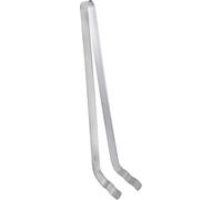PATB-Pince Barbecue - Ustensile de Cuisine en Inox 18/10 pour Grillades - Incurvé avec Force de Ressort Équilibrée et Transfert des Forces Précis - Passe au Lave-Vaisselle - 35.5 cm