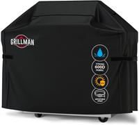 PATB-Premium Housse de barbecue à gaz robuste pour Weber, Brinkmann, Char Broil, etc. Résistant aux déchirures, aux UV et à l'eau.