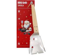 PATB-Spatule de barbecue 5 en 1 avec couteau, fourchette et décapsuleur Ensemble d'accessoires de barbecue tout-en-un pour barbecue en plein air Cadeaux pour homme 34 cm