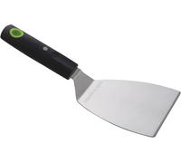 PATB-- Spatule Équilibrée et Aimantée Courte - Inox et Manche Soft Touch - Accessoire Idéal pour Barbecue et Plancha au Gaz - Ustensile de Cuisine Extérieur