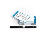 PATboard Tableau Scrum et Tableau Kanban Task Cards Magnétique - 16 Cartes de Tâche - (S) Petit - Bleu