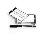 PATboard Tableau Scrum et Tableau Kanban TASKcards Magnétique - 16 Cartes de Tâche - Noir