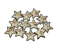 Patch 12PCS Broderie paillettes motif étoile broderie vêtements robe chapeau Jeans couture fleurs Applique bricolage accessoire