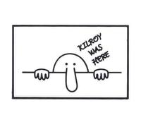 Patch 3D Kilroy was here101 INC. - White